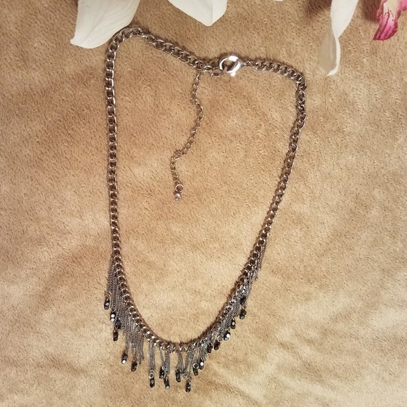 Beaded Dangle Necklace - Picture 6 of 7